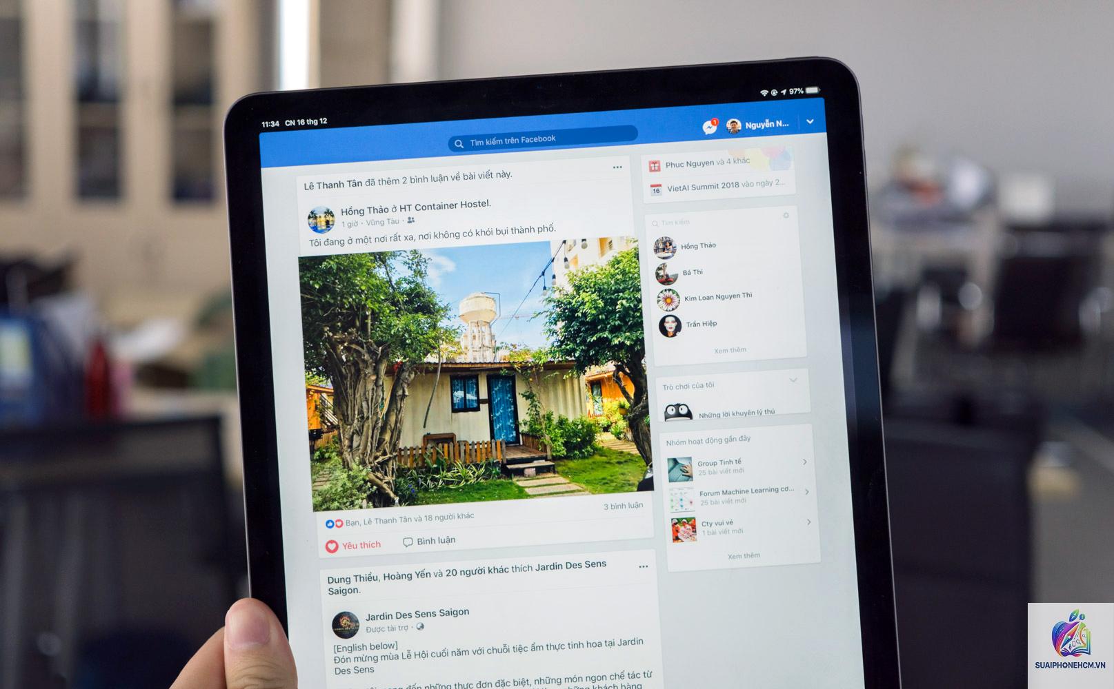 ipad có dùng facebook được không - Hình 2