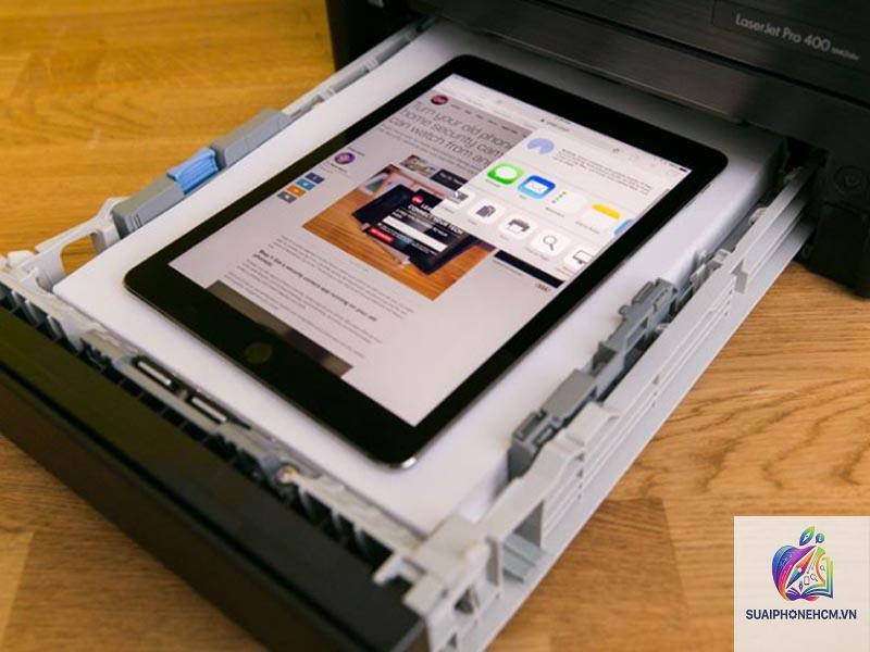 ipad có kết nối máy in được không