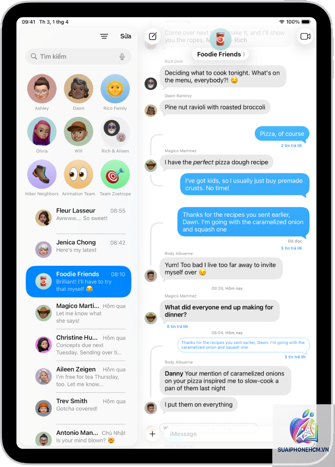 ipad có nhắn tin được không - Hình 3