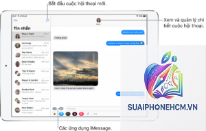 ipad có nhắn tin được không