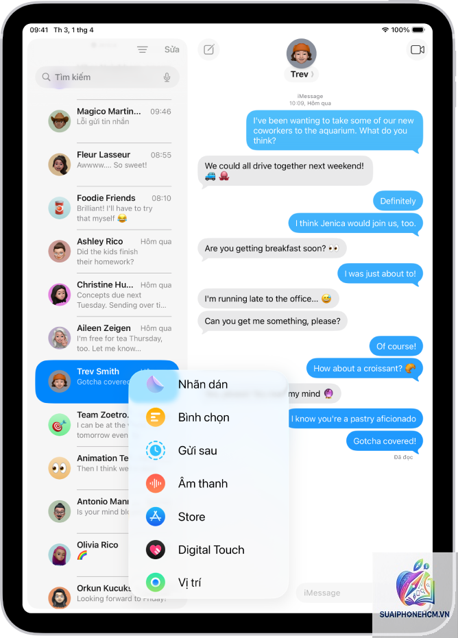 ipad có nhắn tin được không - Hình 5