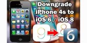 ipad downgrade ios có được không
