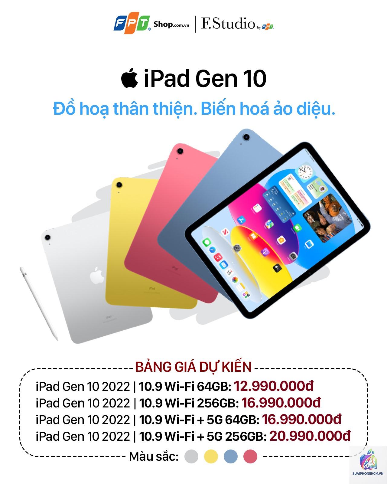 ipad gen 10 giá bao nhiêu - Hình 1