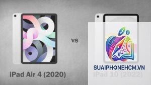 ipad gen 10 hay ipad air 4