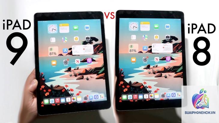 ipad gen 8 và gen 9 cái nào tốt hơn