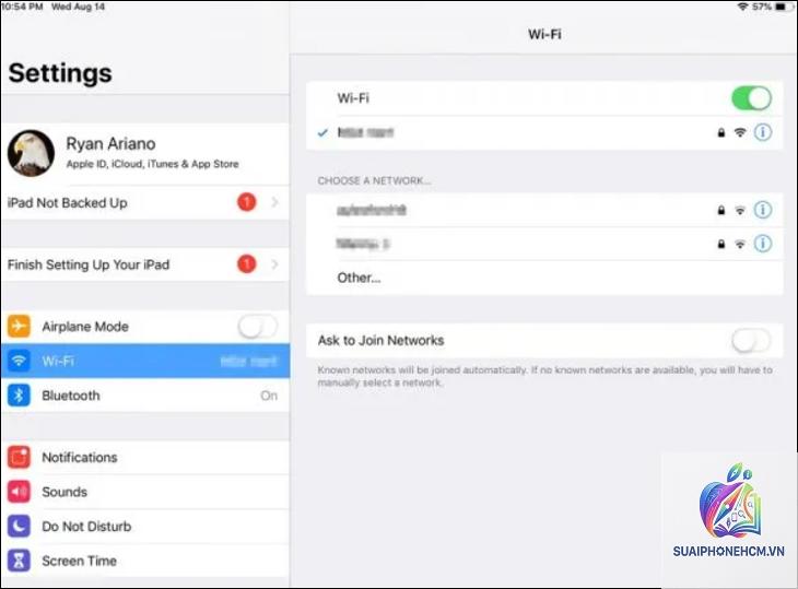 ipad không kết nối được mạng - Hình 3