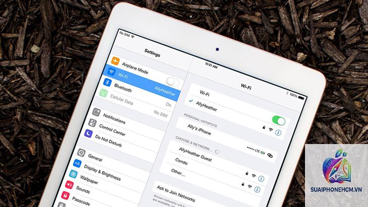 ipad không kết nối được mạng