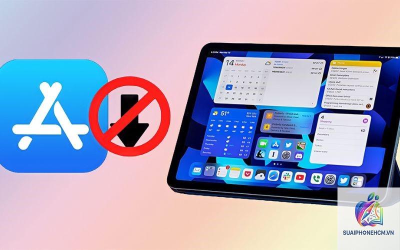 ipad không tải được ứng dụng