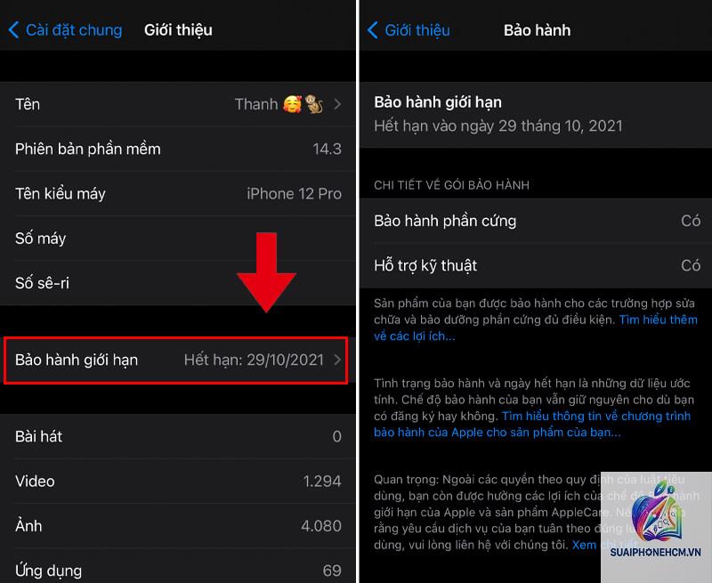 ipad kiểm tra bảo hành - Hình 3