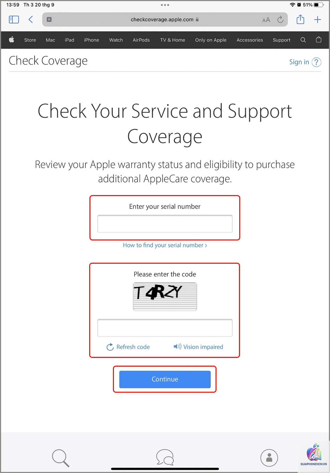 ipad kiểm tra số serial - Hình 4