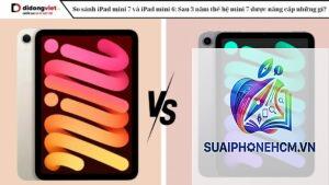 ipad mini 6 và mini 7