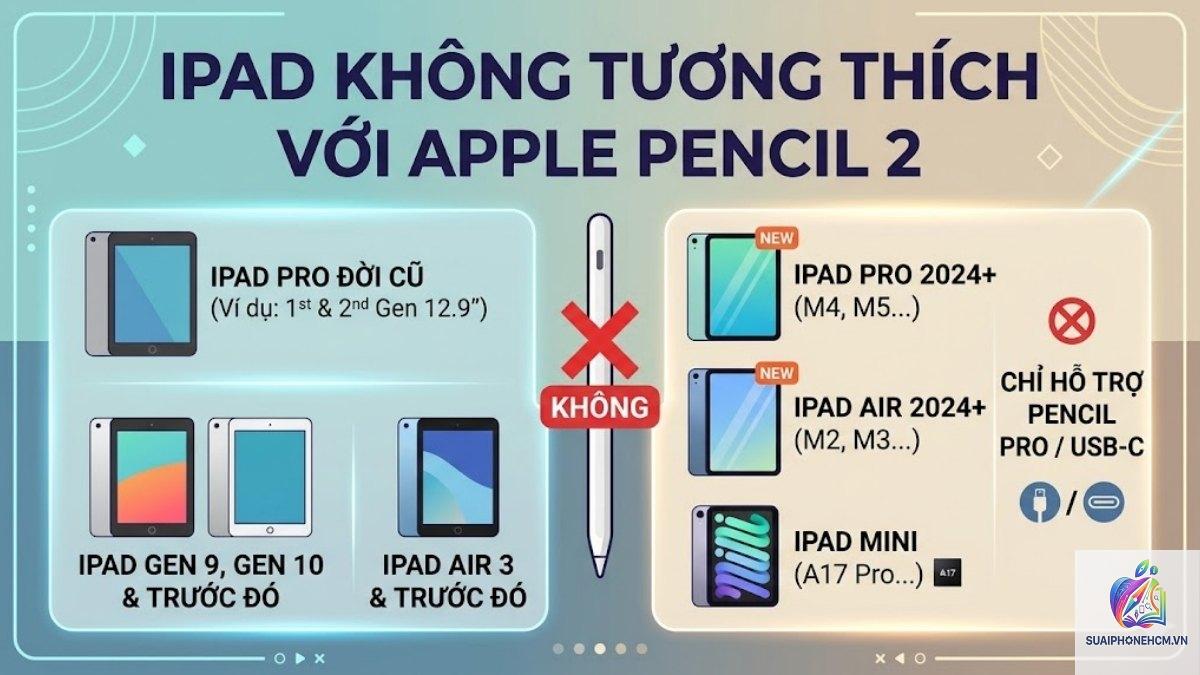 ipad nào hỗ trợ apple pencil - Hình 2