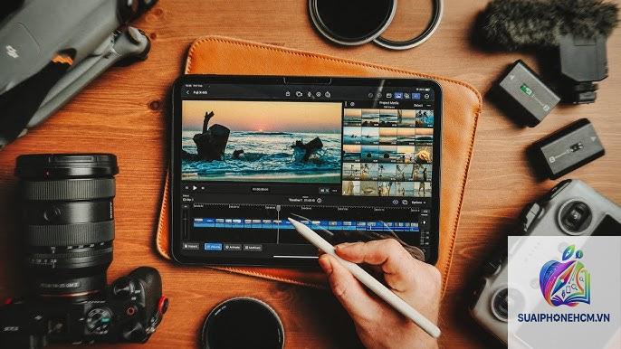 ipad pro dựng video