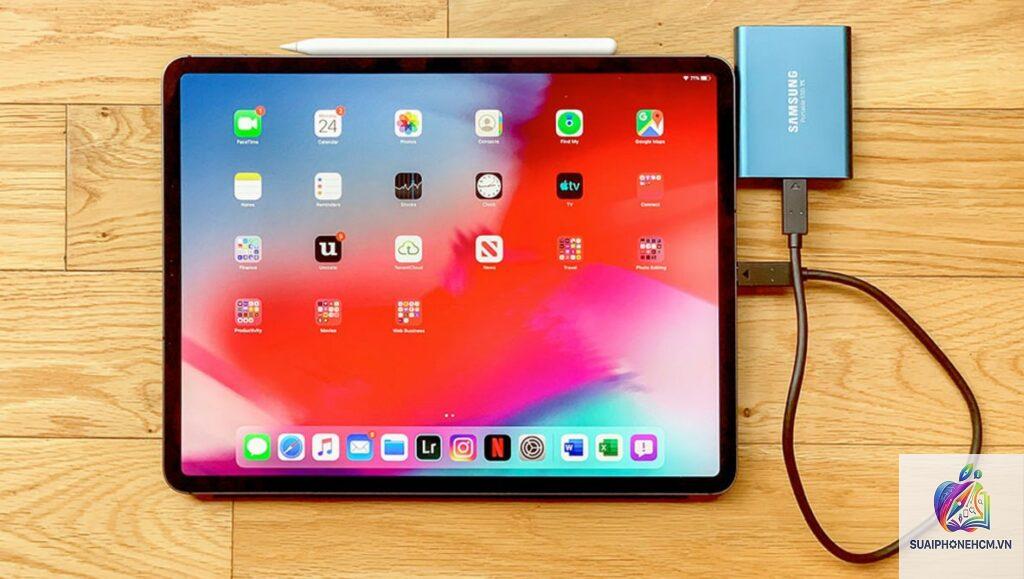 ipad sao lưu dữ liệu
