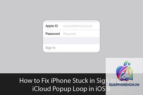 iphone icloud bị treo