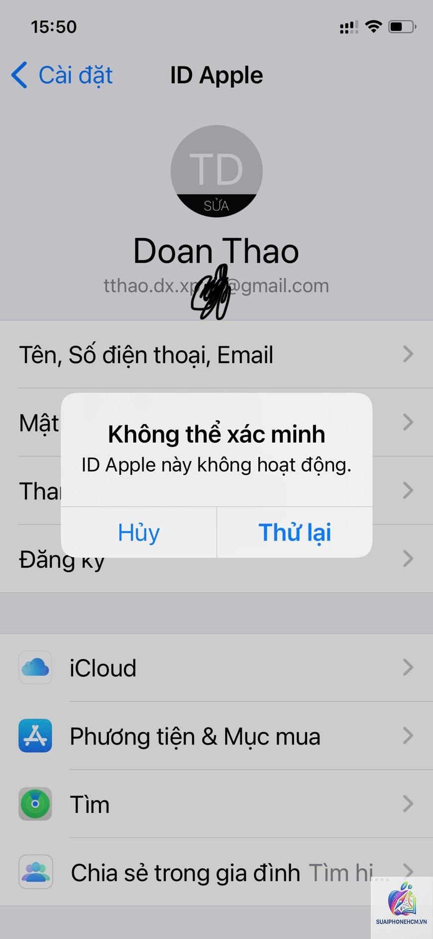 iphone icloud không hoạt động - Hình 2