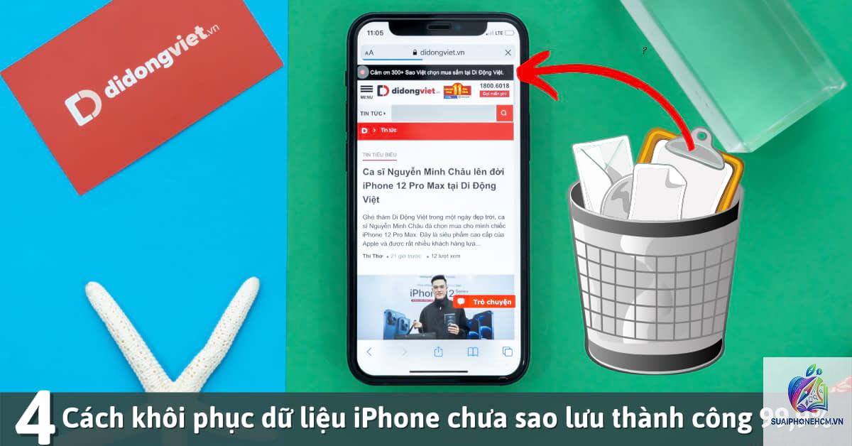 iphone không khôi phục được backup - Hình 5