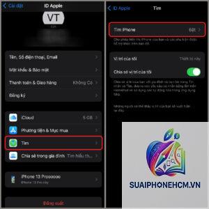 iphone không tắt được find my iphone