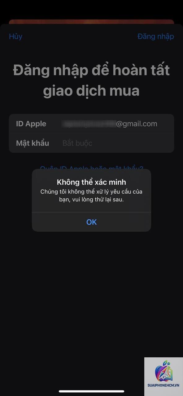 iphone không thể đăng nhập apple id mới - Hình 3
