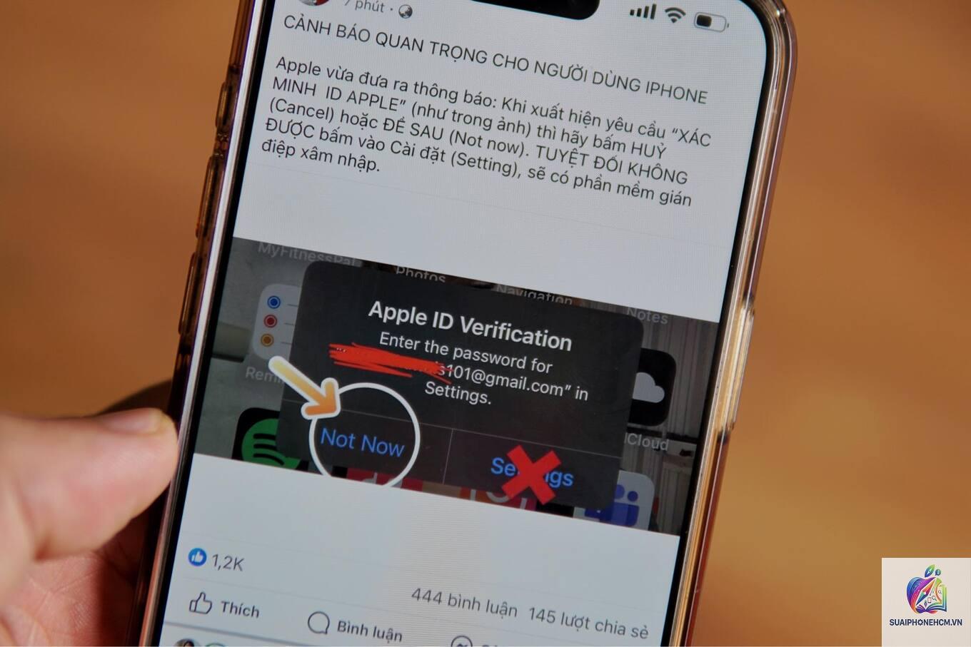 iphone yêu cầu xác minh liên tục - Hình 3