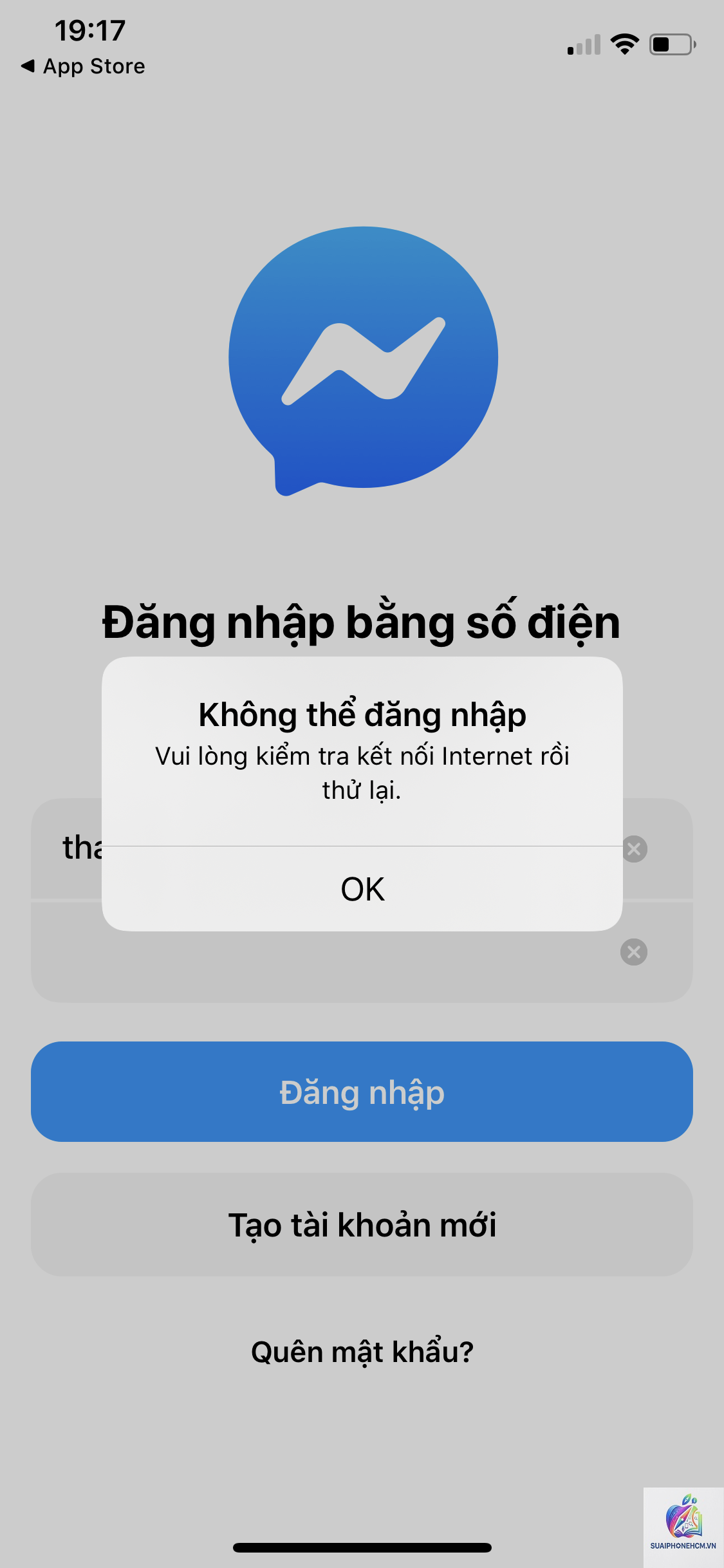messenger bị lỗi kết nối trên iphone - Hình 2