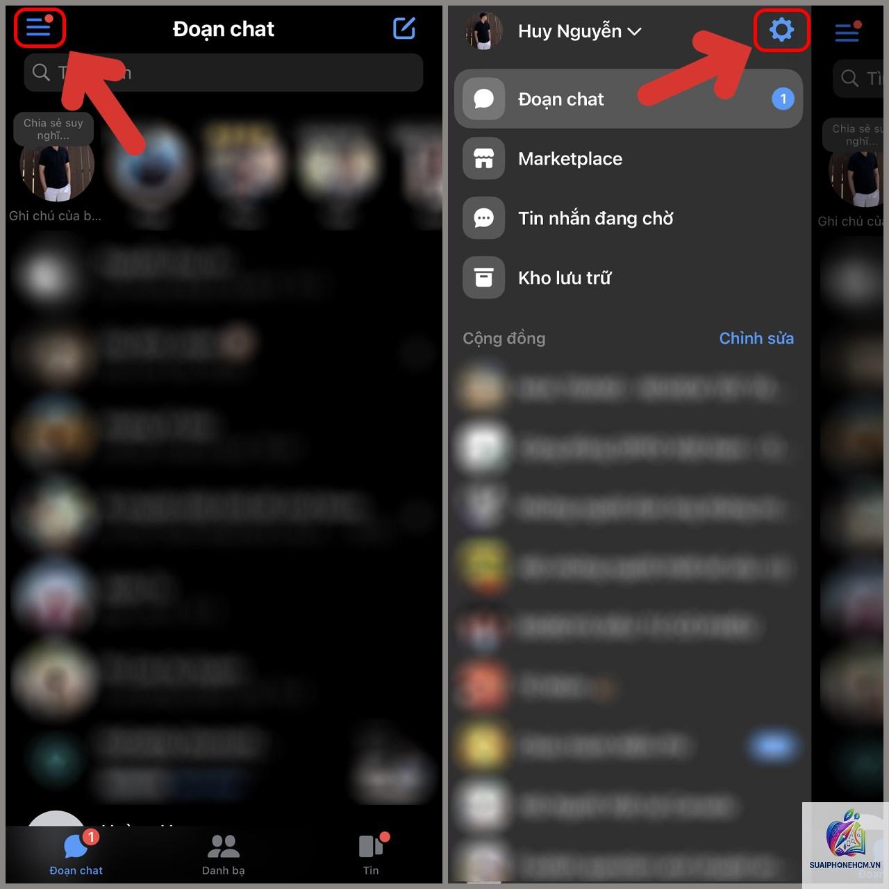 messenger không đồng bộ danh bạ trên iphone - Hình 3