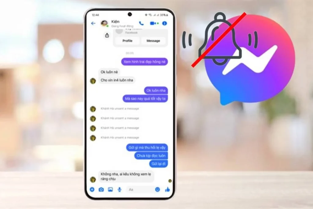messenger không ghi âm được trên iphone