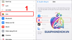 messenger không gửi được ảnh trên iphone