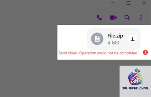 messenger không gửi được file trên iphone - Hình 5
