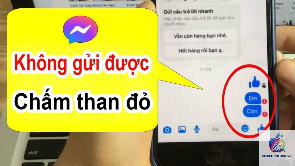 messenger không gửi được tin nhắn trên iphone