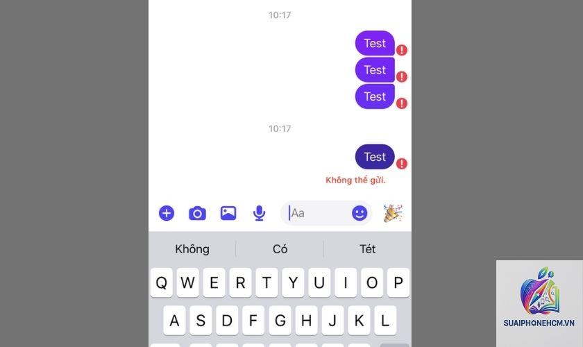 messenger không gửi được tin nhắn trên iphone - Hình 2