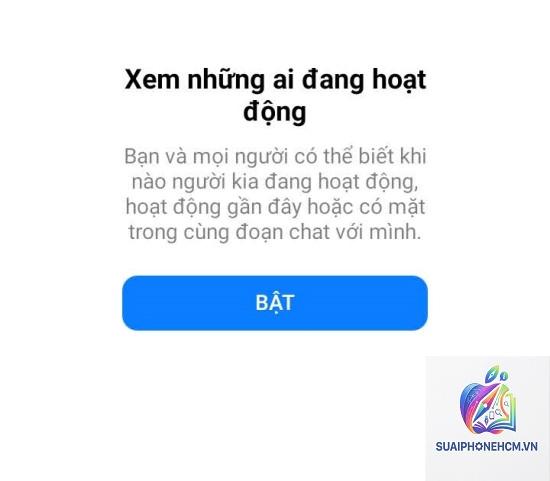 messenger không hiển thị người đang hoạt động trên iphone
