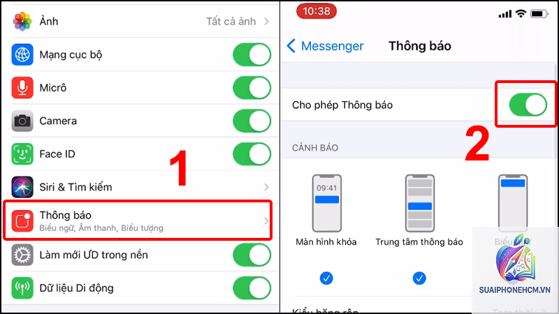 messenger không thông báo trên iphone - Hình 2