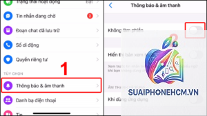 messenger không thông báo trên iphone