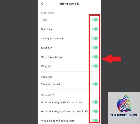 tiktok không thông báo trên iphone - Hình 1