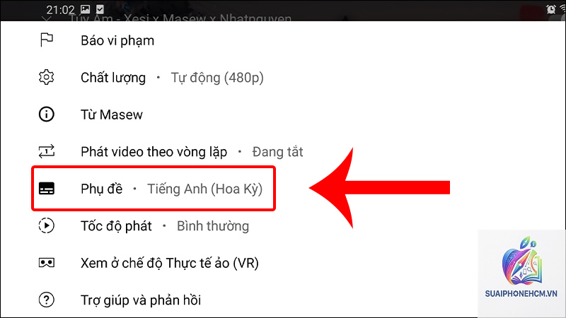 youtube không hiện phụ đề trên iphone - Hình 3