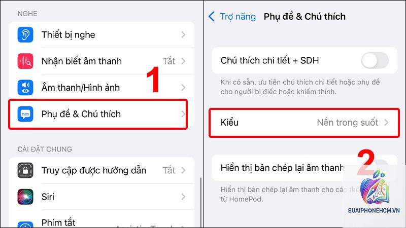 youtube không hiện phụ đề trên iphone