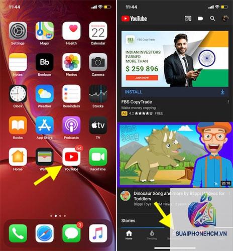 youtube không hiển thị kênh đăng ký trên iphone - Hình 4