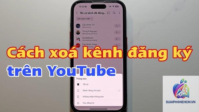 youtube không hiển thị kênh đăng ký trên iphone - Hình 5