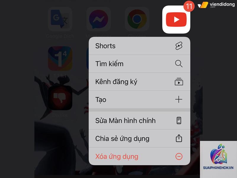 youtube không hiển thị kênh đăng ký trên iphone - Hình 1