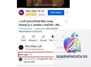 youtube không tải được bình luận trên iphone