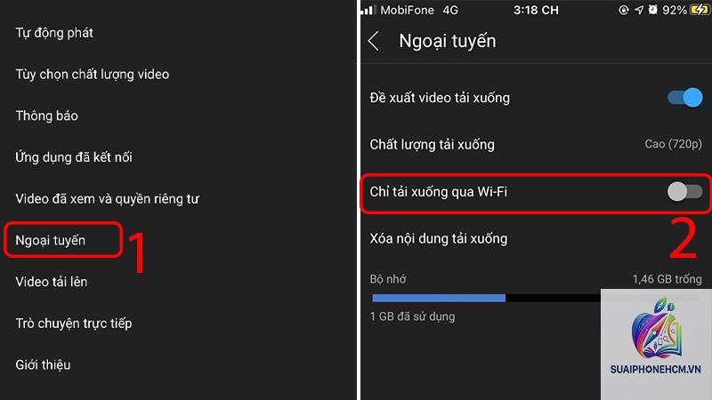 youtube không tải được video trên iphone