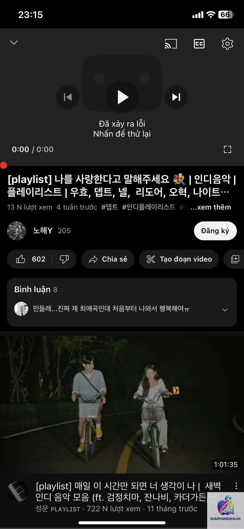youtube không tua được video trên iphone - Hình 2