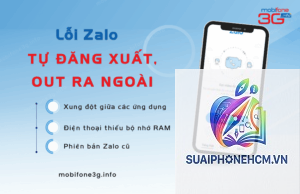 zalo bị đăng xuất liên tục trên iphone