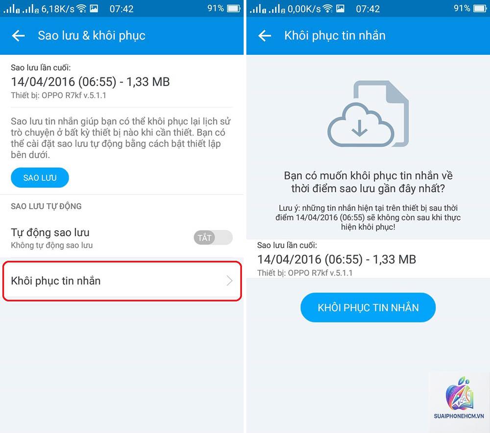 zalo bị mất tin nhắn trên iphone - Hình 4