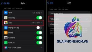 zalo không bật được camera trên iphone