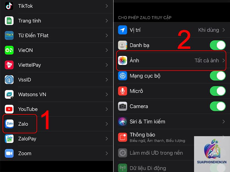 zalo không cập nhật được trên iphone - Hình 3