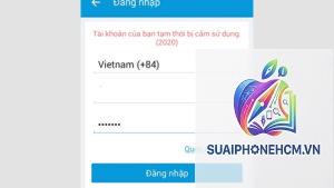 zalo không đăng nhập được trên iphone