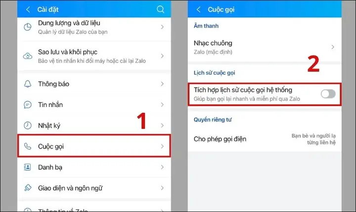 zalo không đồng bộ danh bạ trên iphone