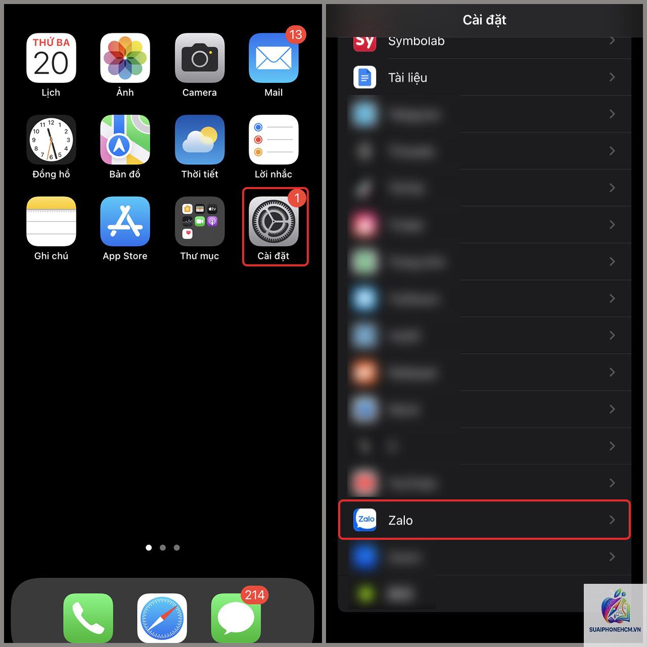 zalo không gửi được file trên iphone - Hình 2